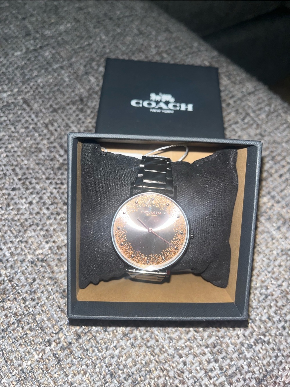 NWT Coach Perry Bronze Watch - Picture 2 of 9